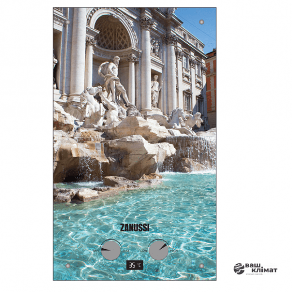 Газова колонка Zanussi GWH 10 Fonte Glass Trevi