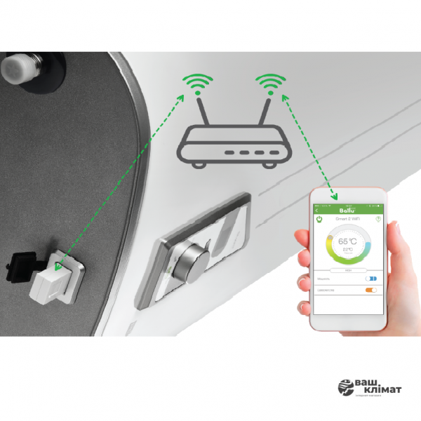 Водонагрівач Ballu BWH/S 100 Smart WiFi - Зображення 4