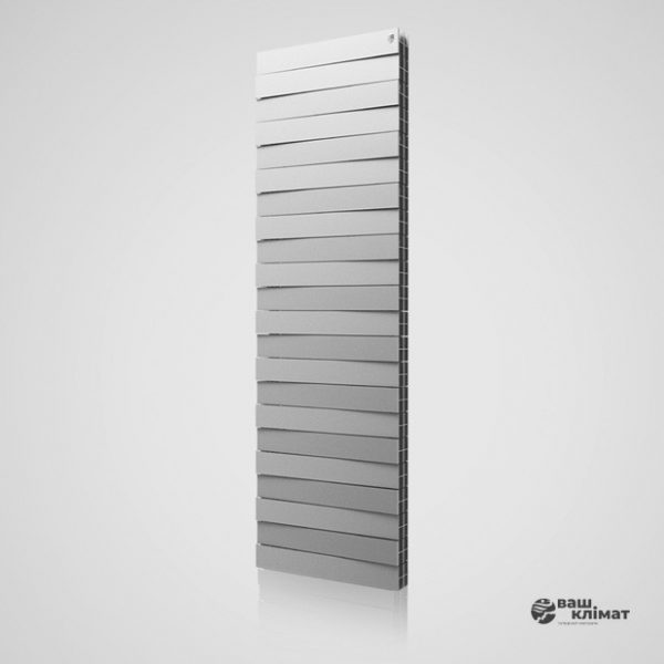 Радіатор Royal Thermo PianoForte Tower/Silver Satin – 22 секции