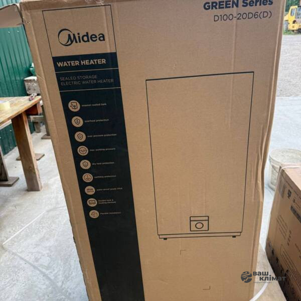 Водонагрівач Midea D100-20D6 (D) Green (Уцінка) - Зображення 6