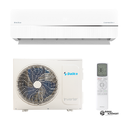 Кондиціонер Daiko GRK-H24WINX/GRK-I24WINX Northland Inverter R32