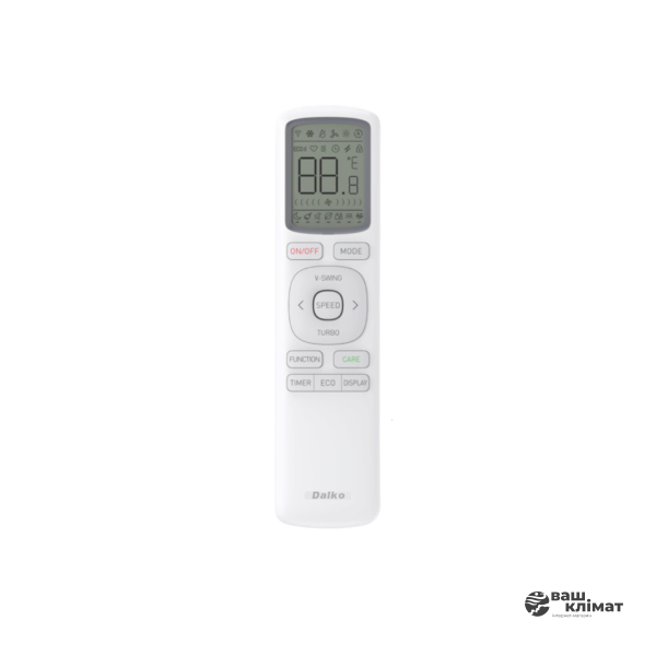 Кондиціонер Daiko GRK-H09WINX/GRK-I09WINX Northland Inverter R32 - Зображення 3